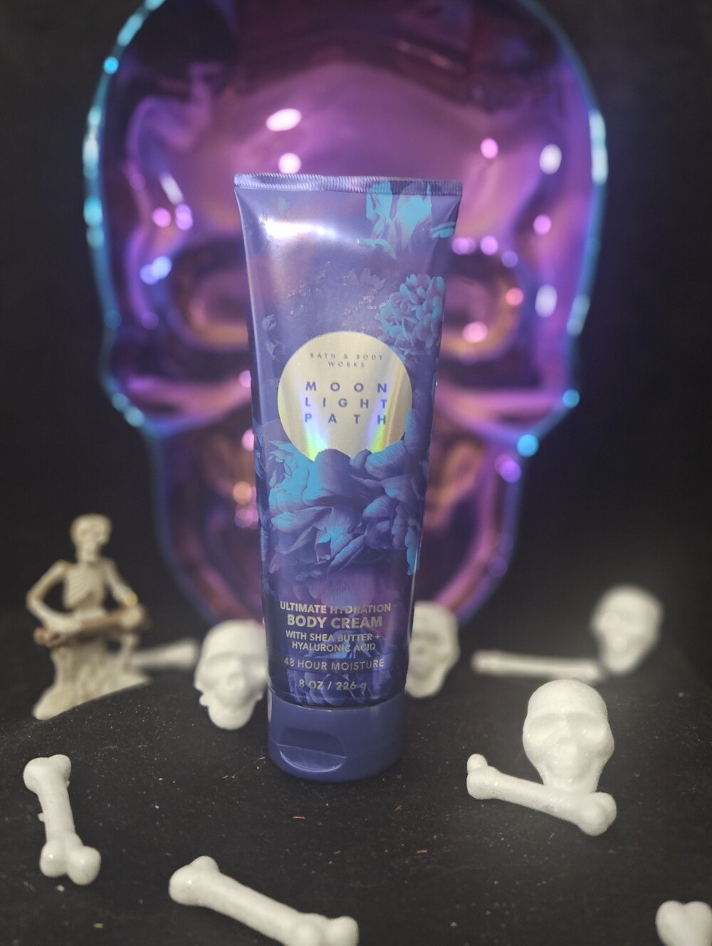 NWT Bath & Body Works Moonlight Path Body Cream - Purple & Blue